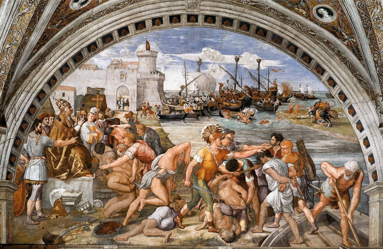 La battaglia di Ostia - Città del Vaticano